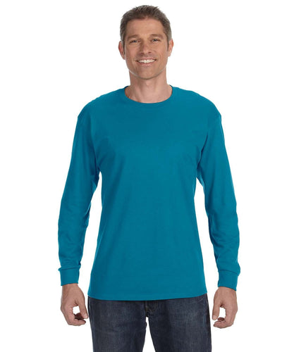 Jerzees DRI-POWER ACTIVE Long Sleeve T-Shirt 29L | California Blue - Front