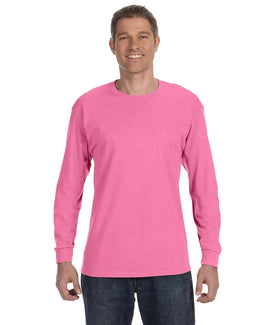 Jerzees DRI-POWER ACTIVE Long Sleeve T-Shirt 29L | Neon Pink - Front