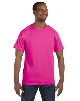 Jerzees Heavyweight 50/50 T-Shirt 29M | Cyber Pink - Front