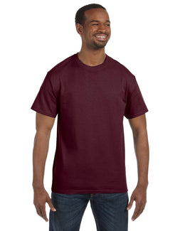 Jerzees Heavyweight 50/50 T-Shirt 29M | Maroon - Front