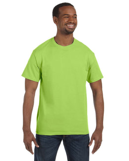 Jerzees Heavyweight 50/50 T-Shirt 29M | Neon Green - Front