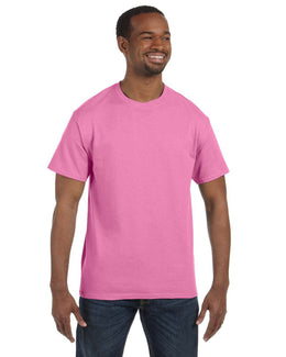 Jerzees Heavyweight 50/50 T-Shirt 29M | Azalea - Front