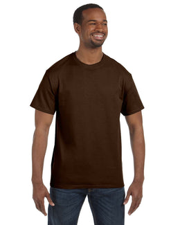 Jerzees Heavyweight 50/50 T-Shirt 29M | Chocolate - Front