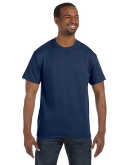 Jerzees Heavyweight 50/50 T-Shirt 29M | Vintage Hth Navy - Front