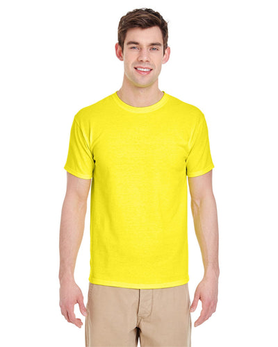 Jerzees Heavyweight 50/50 T-Shirt 29M | Neon Yellow - Front