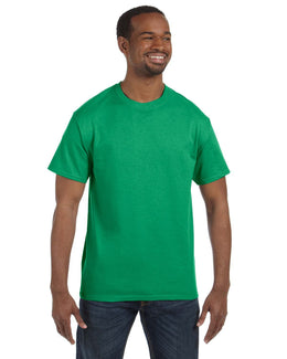 Jerzees Heavyweight 50/50 T-Shirt 29M | Irish Green Hthr - Front