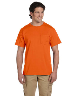 Jerzees 50/50 Pocket T-Shirt 29P | Safety Orange - Front