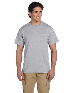 Jerzees 50/50 Pocket T-Shirt 29P | Oxford - Front