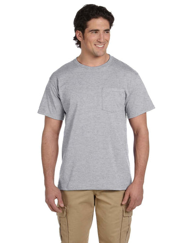 Jerzees 50/50 Pocket T-Shirt 29P | Oxford - Front