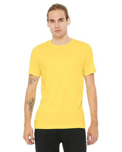 Bella+Canvas Unisex T-Shirt 3001C | Yellow - Front