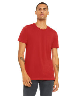 Bella+Canvas Unisex T-Shirt 3001C | Red - Front