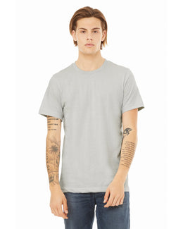 Bella+Canvas Unisex T-Shirt 3001C | Silver - Front
