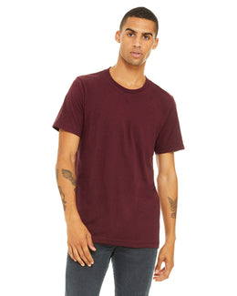 Bella+Canvas Unisex T-Shirt 3001C | Maroon - Front