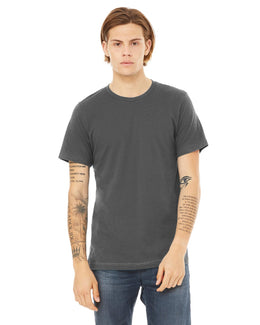 Bella+Canvas Unisex T-Shirt 3001C | Asphalt - Front