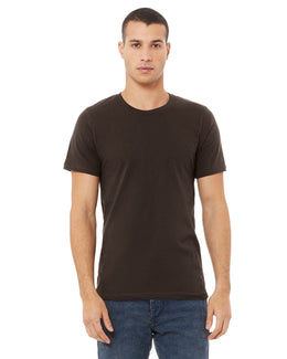 Bella+Canvas Unisex T-Shirt 3001C | Brown - Front