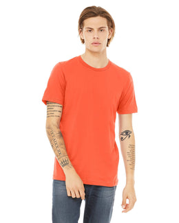 Bella+Canvas Unisex T-Shirt 3001C | Coral - Front