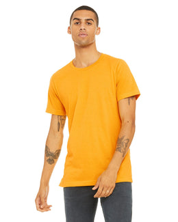 Bella+Canvas Unisex T-Shirt 3001C | Gold - Front