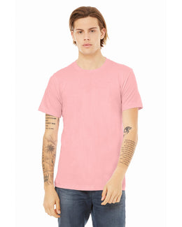 Bella+Canvas Unisex T-Shirt 3001C | Pink - Front