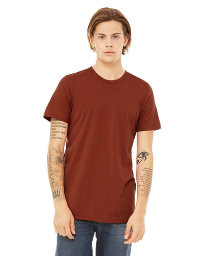 Bella+Canvas Unisex T-Shirt 3001C | Rust - Front