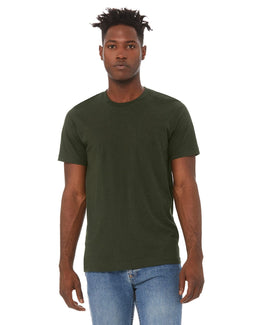 Bella+Canvas Unisex T-Shirt 3001C | Dark Olive - Front