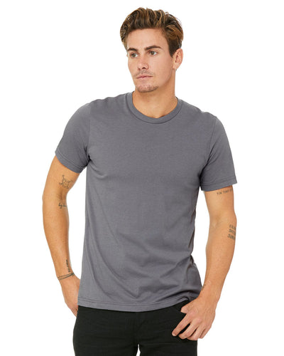 Bella+Canvas Unisex T-Shirt 3001C | Storm - Front