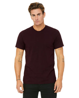 Bella+Canvas Unisex T-Shirt 3001C | Oxblood Black - Front