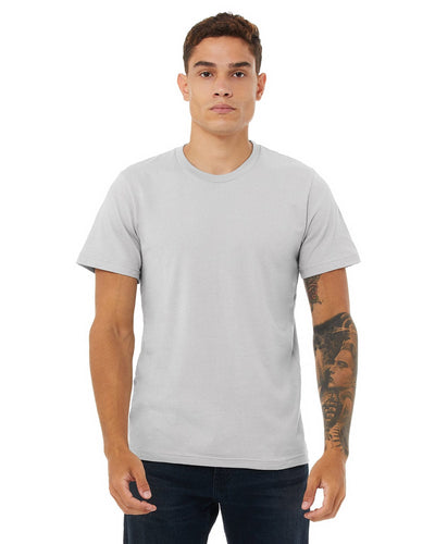 Bella+Canvas Unisex T-Shirt 3001C | Sld Athletc Grey - Front
