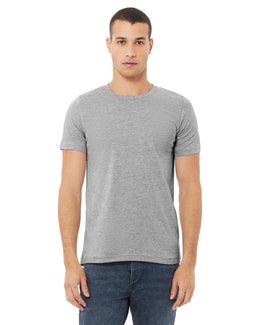 Bella+Canvas Unisex Heather CVC T-Shirt 3001CVC | Athletic Heather - Front
