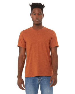 Bella+Canvas Unisex Heather CVC T-Shirt 3001CVC | Heather Autumn - Front
