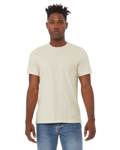 Bella+Canvas Unisex Heather CVC T-Shirt 3001CVC | Hthr Prsm Naturl - Front