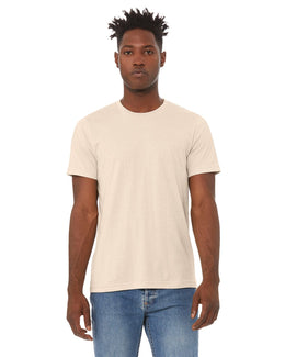 Bella+Canvas Unisex Heather CVC T-Shirt 3001CVC | Heather Dust - Front