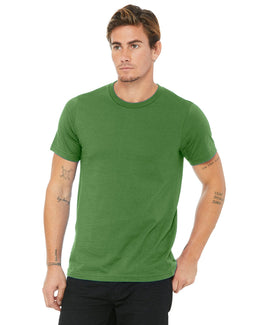 Bella+Canvas Unisex Made in the USA Short Sleeve T-Shirt 3001U | Leaf - Front