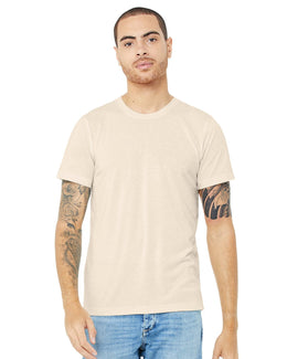 Bella+Canvas Unisex Made in the USA Short Sleeve T-Shirt 3001U | Natural - Front