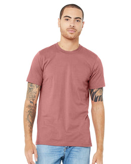 Bella+Canvas Unisex Made in the USA Short Sleeve T-Shirt 3001U | Mauve - Front