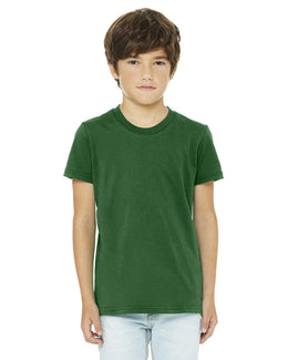 Bella+Canvas Youth Short Sleeve T-Shirt 3001Y | Kelly - Front
