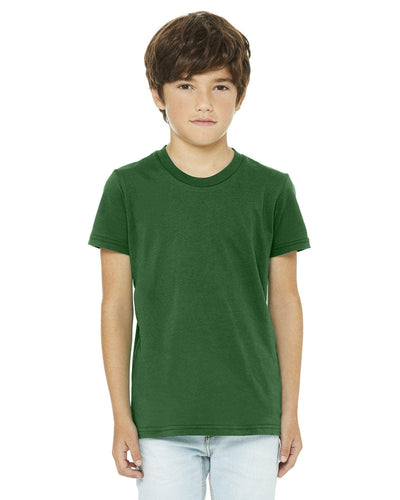 Bella+Canvas Youth Short Sleeve T-Shirt 3001Y | Kelly - Front