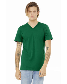 Bella+Canvas Unisex V-Neck T-Shirt 3005 | Kelly - Front