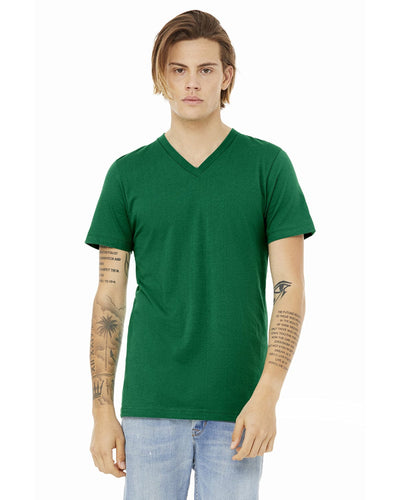 Bella+Canvas Unisex V-Neck T-Shirt 3005 | Kelly - Front