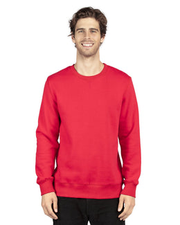 Threadfast Apparel Unisex Ultimate Crewneck Sweatshirt 320C | Red - Front