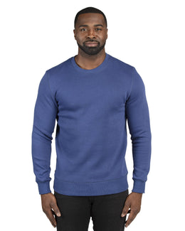 Threadfast Apparel Unisex Ultimate Crewneck Sweatshirt 320C | Navy - Front