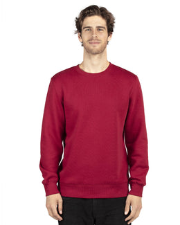 Threadfast Apparel Unisex Ultimate Crewneck Sweatshirt 320C | Burgundy - Front