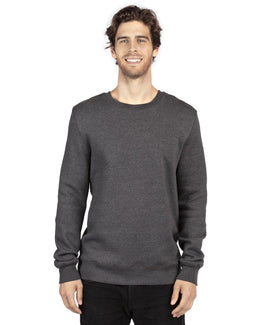 Threadfast Apparel Unisex Ultimate Crewneck Sweatshirt 320C | Charcoal Heather - Front
