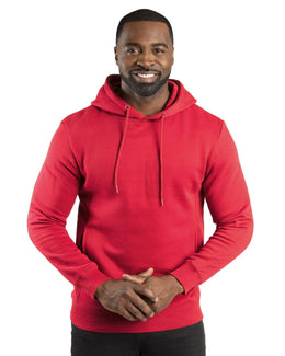 Threadfast Apparel Unisex Ultimate Fleece Pullover Hooded Sweatshirt 320H | Red - Front