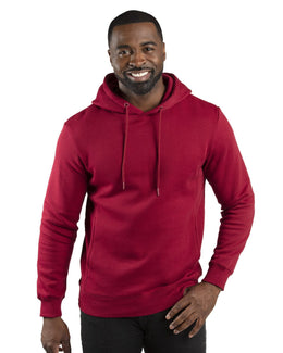 Threadfast Apparel Unisex Ultimate Fleece Pullover Hooded Sweatshirt 320H | Burgundy - Front