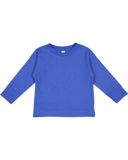 Rabbit Skins Toddler Long Sleeve T-Shirt 3311 | Royal - Front