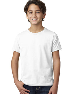 Next Level Boys CVC Crew Tee 3312 | White - Front
