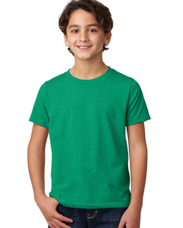 Next Level Boys CVC Crew Tee 3312 | Kelly Green - Front