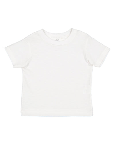 Rabbit Skins Toddler Fine Jersey T-Shirt 3321 | White - Front