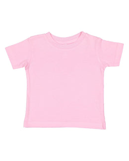 Rabbit Skins Toddler Fine Jersey T-Shirt 3321 | Pink - Front