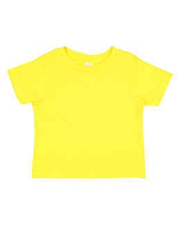 Rabbit Skins Toddler Fine Jersey T-Shirt 3321 | Yellow - Front